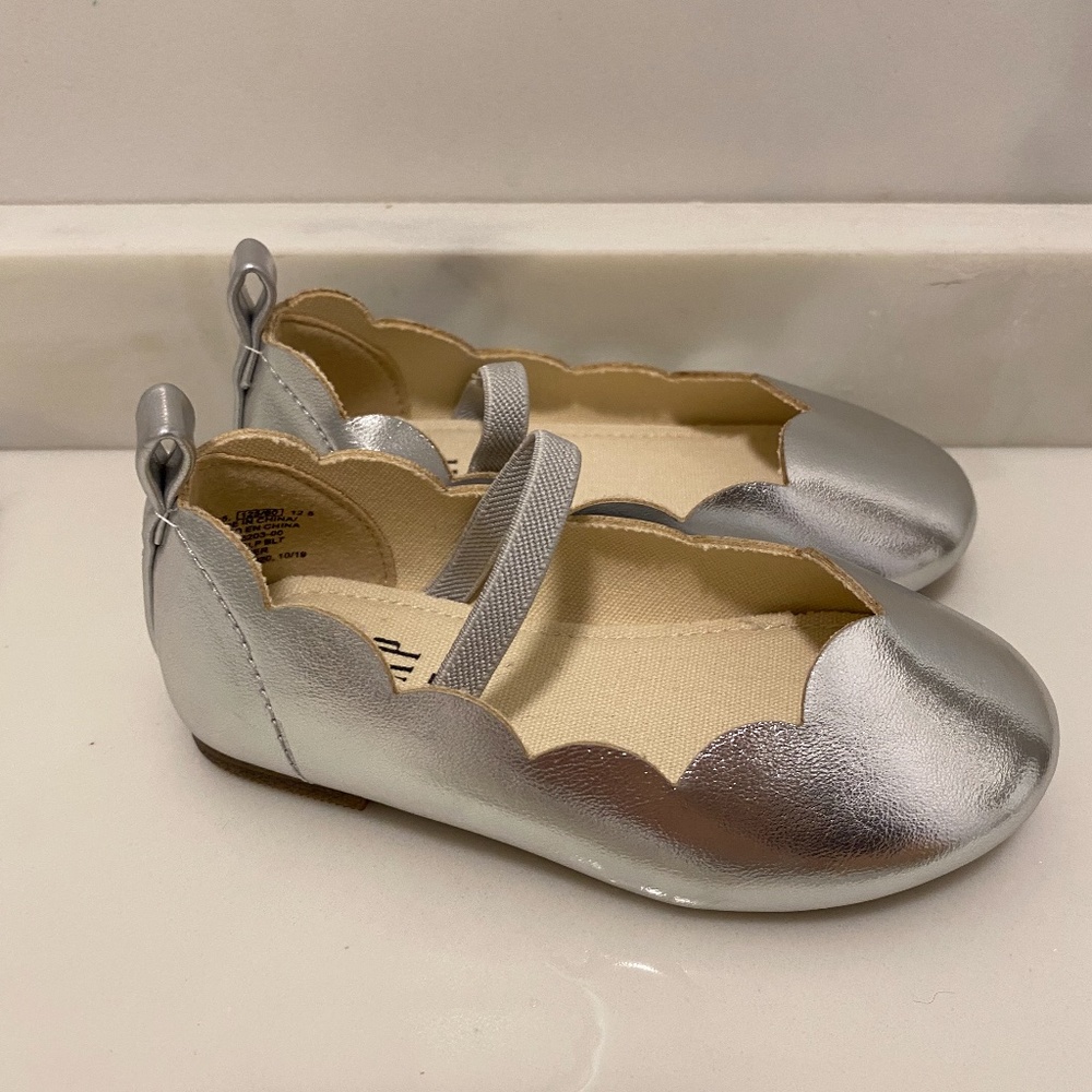 Girls gap grey dressing shoes